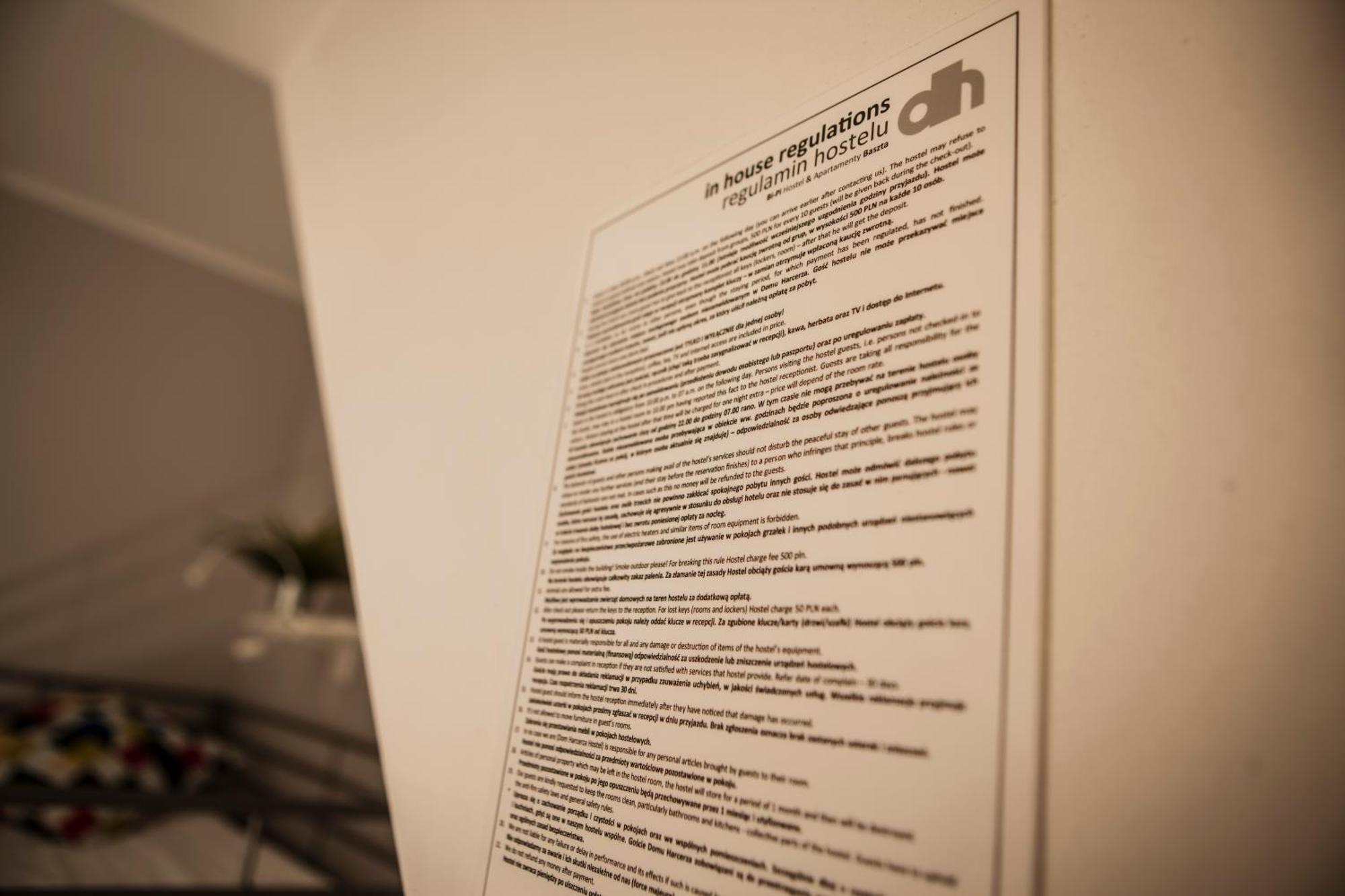 Za Murami Hostel Gdańsk Kültér fotó